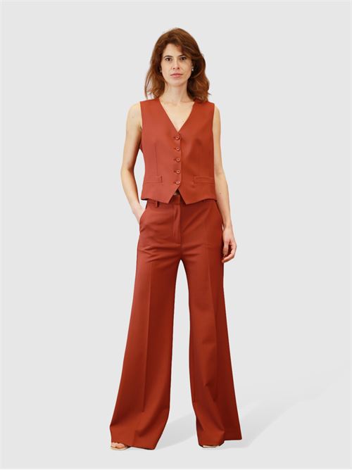 Pantalone a zamopa in tela di lana MAXMARA WEEKEND | 2415131081600002